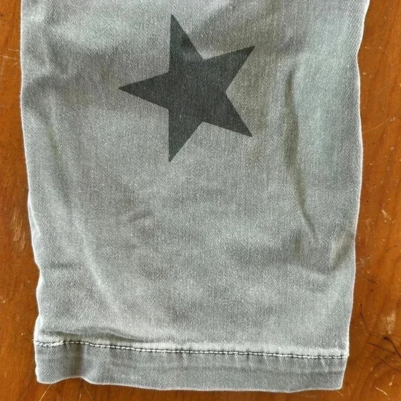 Sundry women's Gray Star-Printed Chino Pants Casual Slim Fit size 27 - Picture 10 of 10